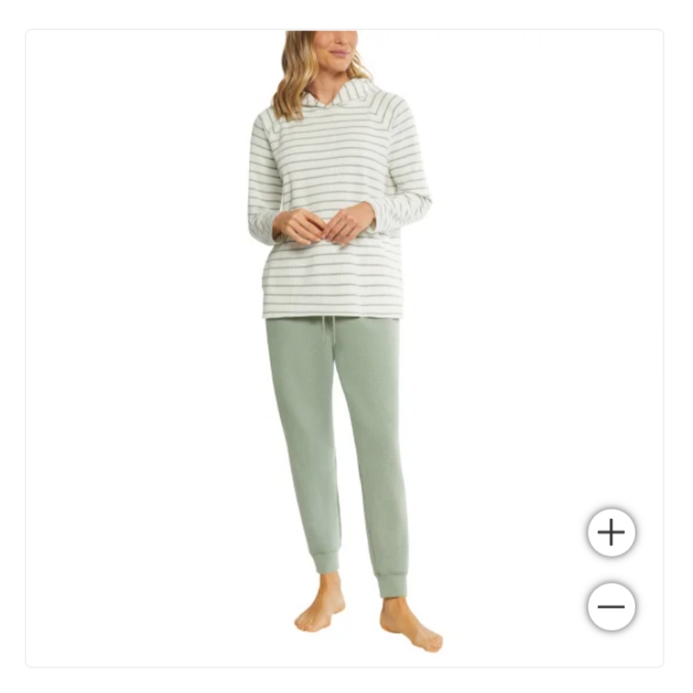 Max & Mia Ladies' Waffle Knit Lounge Set